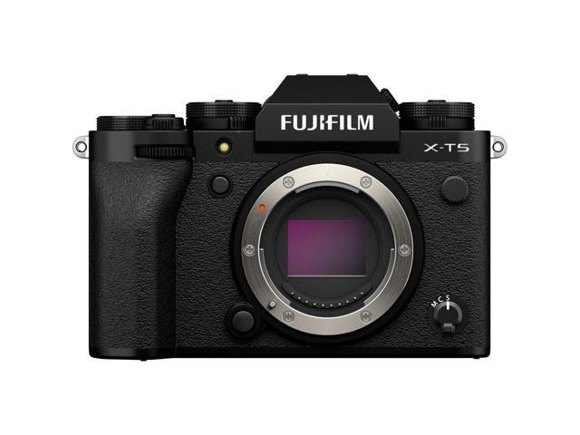 FUJIFILM X-T5 Mirrorless Camera (Black) 16782301 - 7PC Accessory Bundle