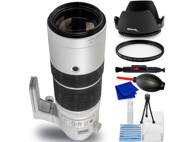 FUJIFILM XF 150-600mm f/5.6-8 R LM OIS WR Lens 16754500 - 7PC Accessory Bundle