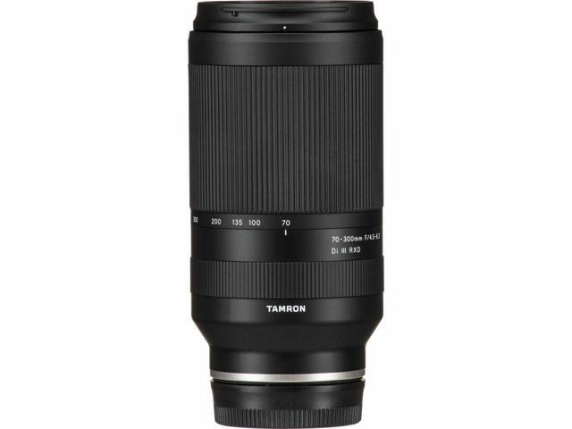Tamron 70-300mm f/4.5-6.3 Di III RXD Lens for Sony E A047 - 7PC Accessory Bundle