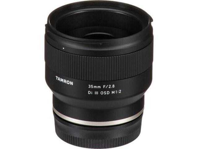 Tamron 35mm f/2.8 Di III OSD M 1:2 Lens for Sony E F053S - 7PC Accessory Bundle