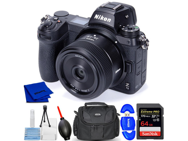 Nikon Zfc Mirrorless Camera (Black) with NIKKOR Z 28mm f/2.8 (SE) Lens Bundle