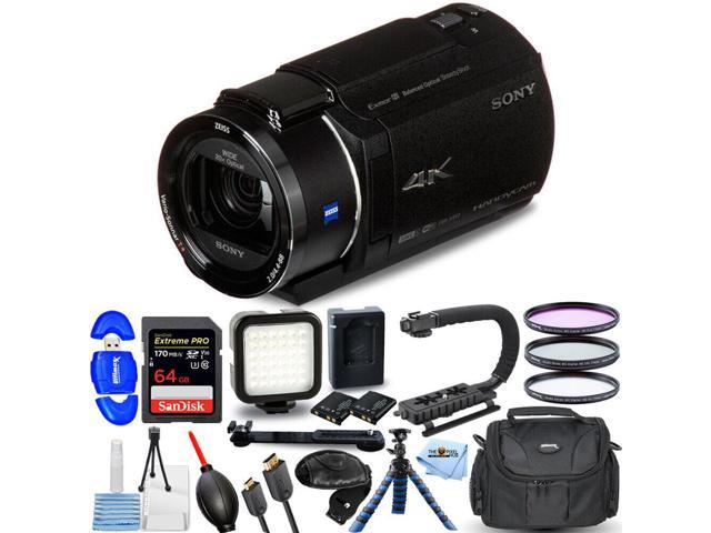 Photos - Camcorder Sony FDR-AX43 UHD 4K Handycam  - 15PC Accessory Bundle SOFDRAX432 