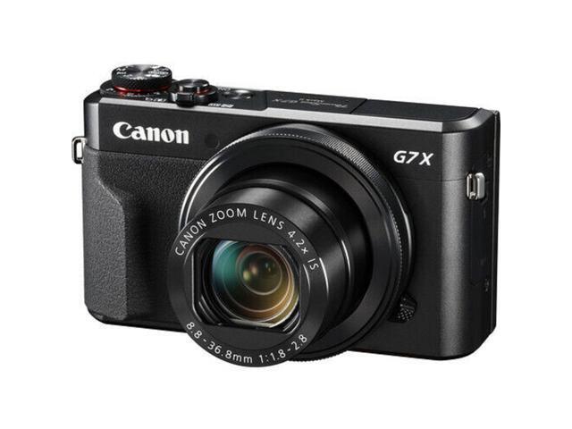 Canon PowerShot G7 X Mark II Digital Camera 1066C001 + 64GB + Tripod Bundle