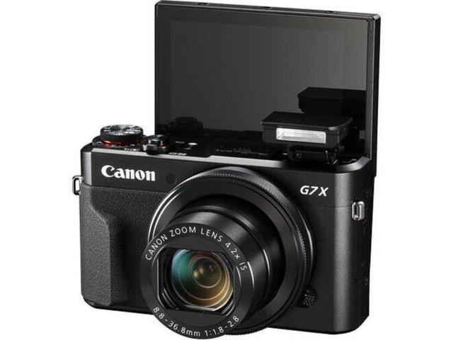 Canon PowerShot G7 X Mark II Digital Camera 1066C001 + 64GB + Tripod Bundle