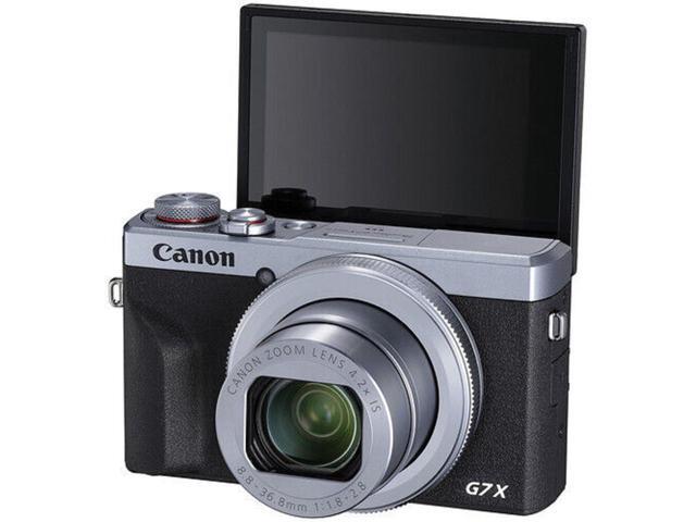 Canon PowerShot G7 X Mark III Digital Camera (Silver) + Sandisk Ultra 32GB