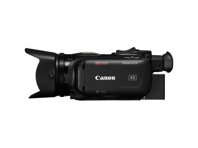 Canon Vixia HF G70 UHD 4K Camcorder (Black) 5734C002 - 7PC Accessory Bundle
