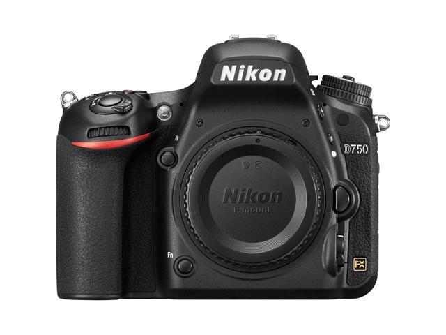 Nikon D750 DSLR Camera (Body Only, Black) 1543 + EXT BATT + Sandisk 32GB SD