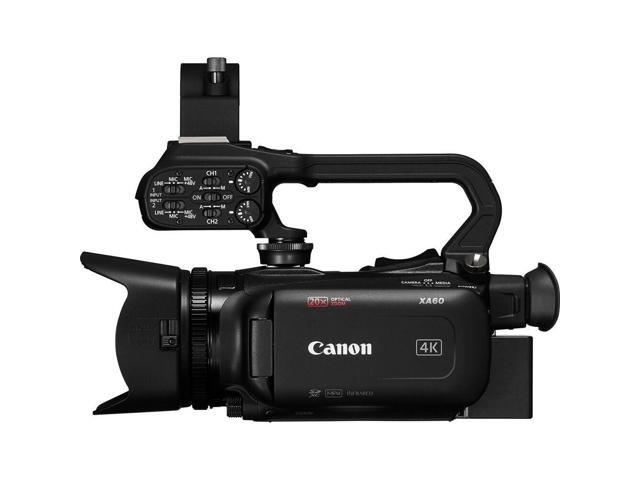 Canon XA60 Professional UHD 4K Camcorder PAL 5733C002 - 8PC Accessory Bundle