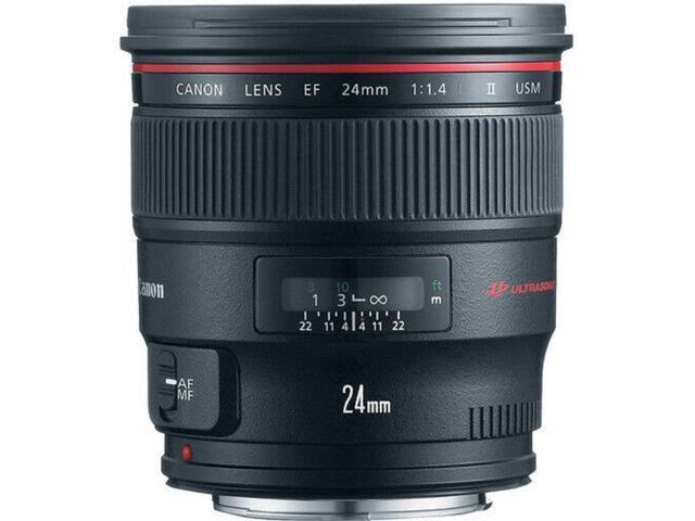 Canon EF 24mm f/1.4L II USM Autofocus Lens 2750B002 - 7PC Accessory Bundle