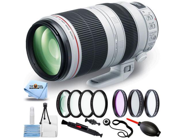 Canon EF 100-400mm f/4.5-5.6L IS II USM Lens 9524B002 + Filter Kit Bundle