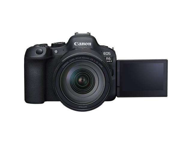 Canon EOS R6 Mark II Mirrorless Camera with 24-105mm f/4 Lens - 12PC Bundle