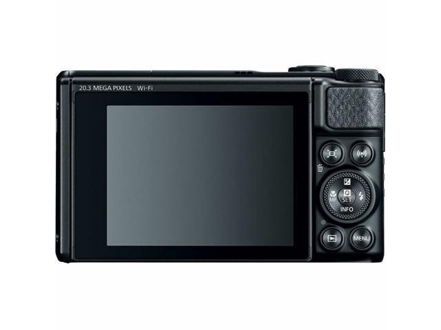 Canon PowerShot SX740 HS Digital Camera (Black) 2955C001 - 7PC Accessory Bundle