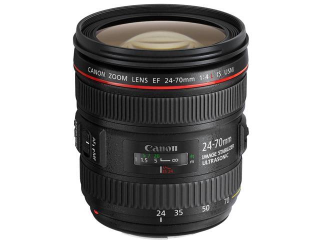 Canon EF 24-70mm f/4L IS USM Standard Zoom Lens - Essential UV Filter Bundle