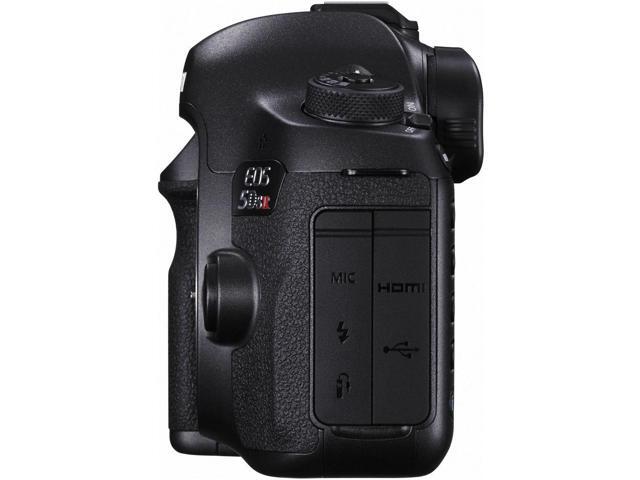 Canon EOS 5DS R DSLR Camera (Body Only) Extra Batteries + Flash + Case Bundle