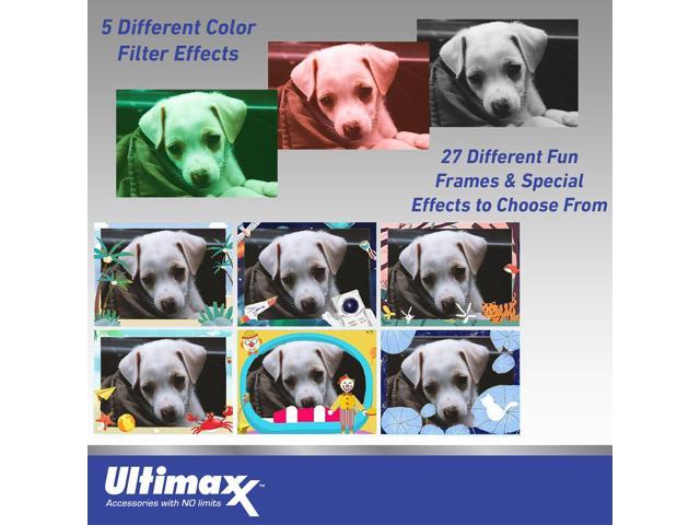 Ultimaxx Digital Video Recorder Camera (Blue) Kids Teens ages 8-12 Beginners with Games 32GB Micro SD Holiday Christmas Gift Kit
