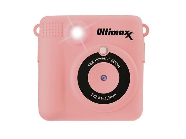 Ultimaxx Instant Print Camera for Kids Teens ages 8-12 Beginners with 3 Printing Paper Rolls 32GB Micro SD Holiday Christmas Gift