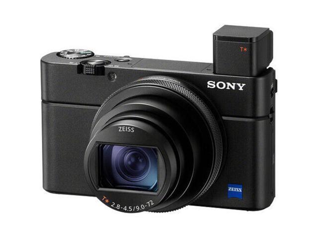 Sony Cyber-shot DSC-RX100 VII Digital Camera Bundle with 32GB + Tripod + Cases