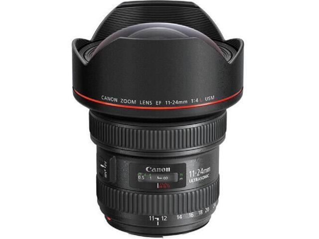 Canon EF 11-24mm f/4L USM Wide-Angle Zoom Lens (Black) + Lens Pouch Pro Bundle