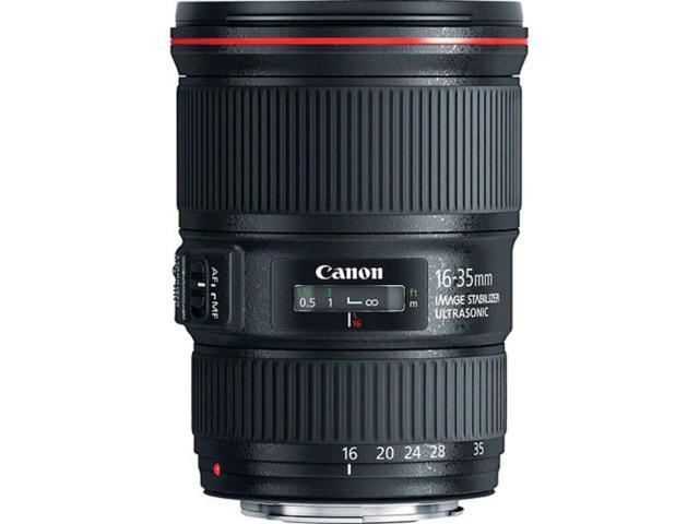 Canon EF 16-35mm f/4L IS USM Lens 9518B002 + Filter Kit + Lens Pouch Bundle