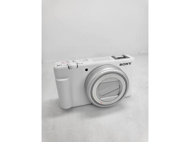 Sony ZV-1 II Digital Camera (White) ZV1M2/W - 7PC Accessory Bundle