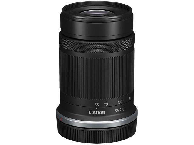 Canon RF-S 55-210mm f/5-7.1 IS STM Lens (Canon RF) White Box 10PC Accessory Kit
