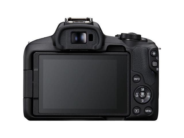 Canon EOS R50 Mirrorless Camera (Black) 5811C002 - 12PC Accessory Bundle