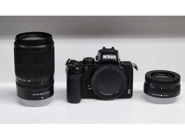 Nikon Z50 Mirrorless Camera with 16-50mm and 50-250mm Lenses - 8PC Bundle