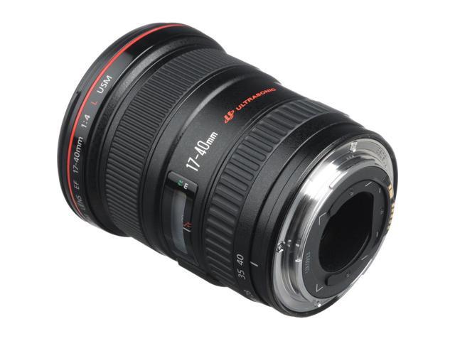 Canon EF 17-40mm f/4L USM Lens 8806A002 - 10PC Accessory Bundle