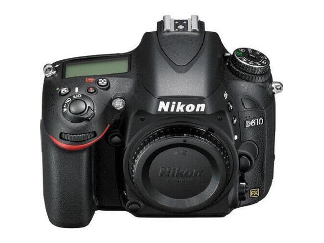 Nikon D610 Digital Camera (Body Only) 1540 - 14PC Accessory Bundle