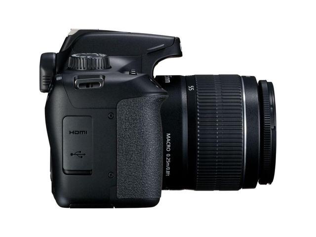 Canon EOS 4000D/Rebel T100 DSLR Camera with 18-55mm III Lens - 12PC Bundle