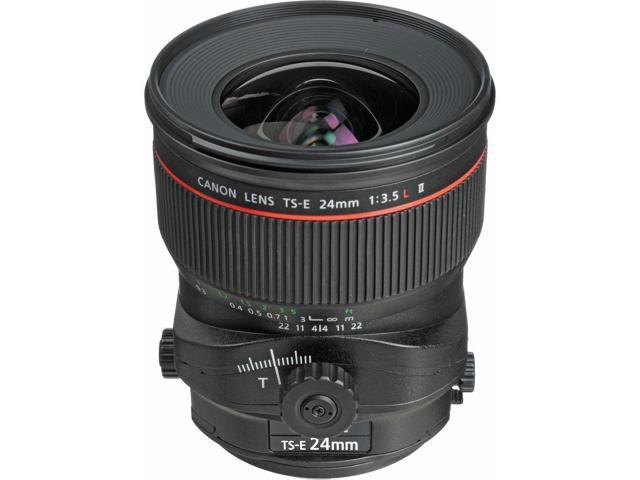 Canon TS-E 24mm f/3.5L II Tilt-Shift Lens 3552B002 - 7PC Accessory Bundle