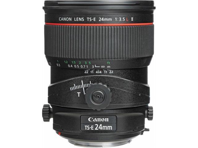 Canon TS-E 24mm f/3.5L II Tilt-Shift Lens 3552B002 - 7PC Accessory Bundle