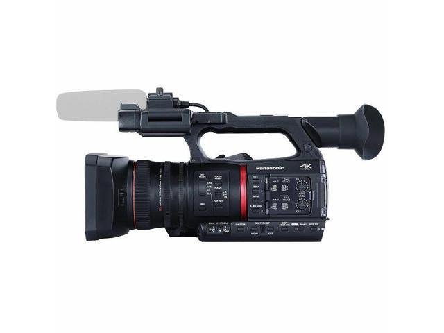Panasonic AG-CX350 4K Camcorder + 256GB + Tripod + Microphone Bundle