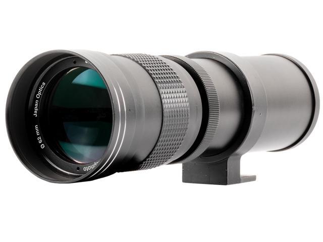 Ultimaxx 420-800mm f/8 Telephoto Zoom Lens Bundle for Nikon D850 D810 D750 D610