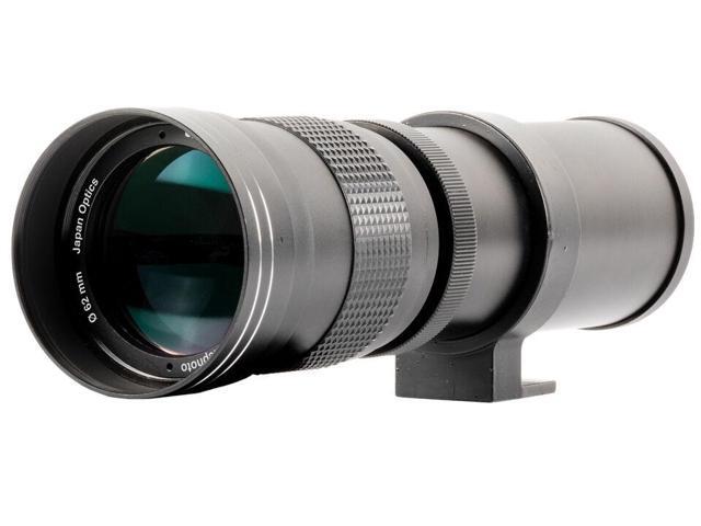 Ultimaxx 420-800mm/840-1600mm f/8 Telephoto Lens for Nikon D850 D810 D750 D610