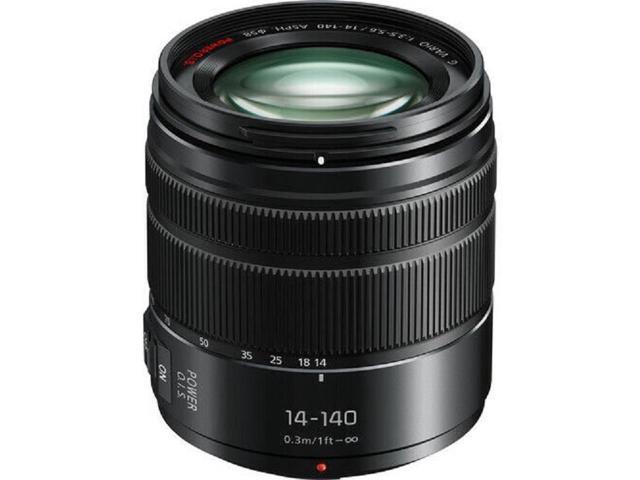 Panasonic Lumix G Vario 14-140mm II ASPH. POWER O. I.S. Lens - 7 Piece Bundle