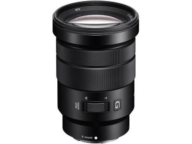 Sony E PZ 18-105mm f/4 G OSS Lens + Telephoto and Wide Angle Lenses Bundle