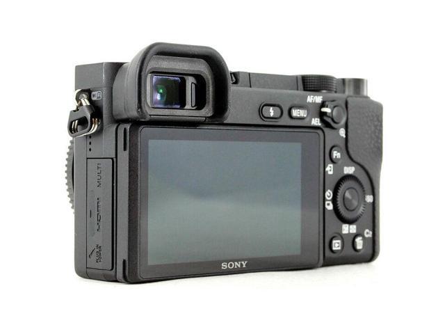 Sony Alpha a6400 Mirrorless Digital Camera w/ 16-50mm Lens + 32GB + Flash Bundle