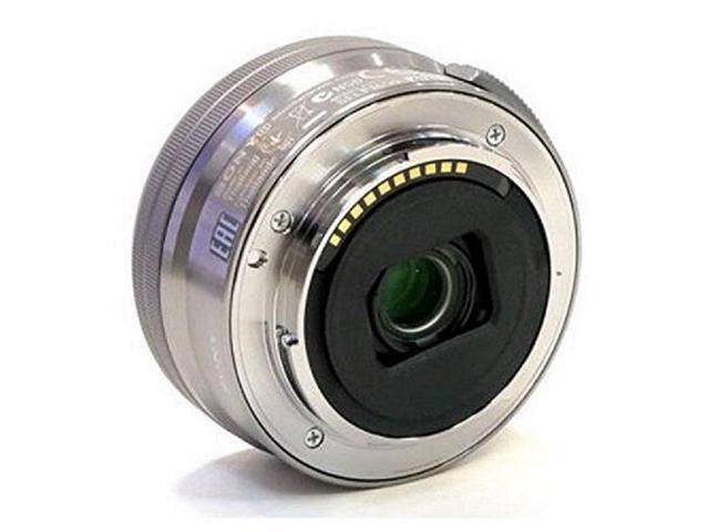 Sony E PZ 16-50mm f/3.5-5.6 OSS Lens (Silver) - White Box 6PC Accessory Bundle