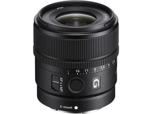 Sony E 15mm f/1.4 G Lens SEL15F14G - 7PC Accessory Bundle