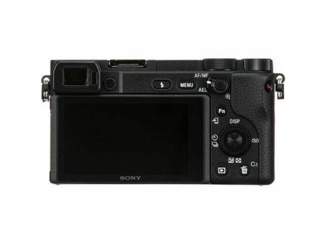 Sony Alpha a6400 Mirrorless Digital Camera (Body Only) + Flash + Tripod Bundle