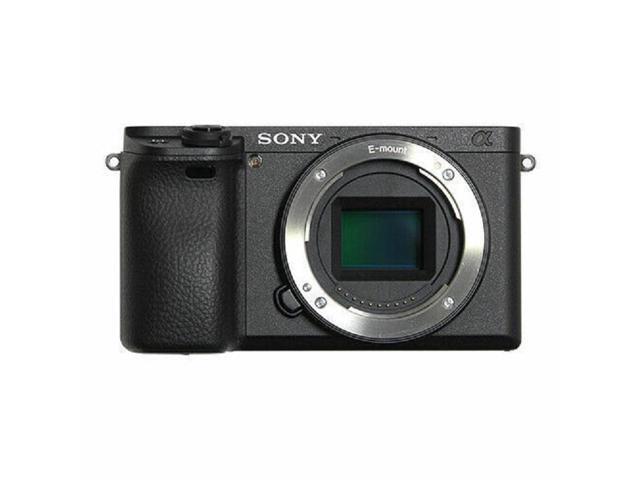 Sony Alpha a6400 Mirrorless Digital Camera (Body Only) + Flash + Tripod Bundle