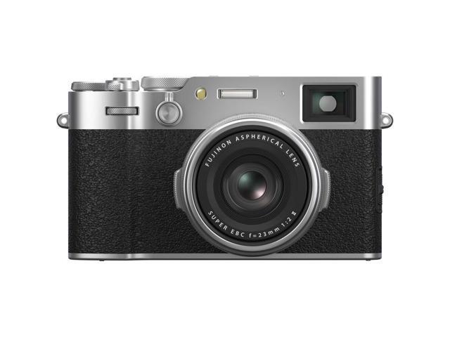 FUJIFILM X100VI Digital Camera (Silver) 16821822 - 12PC Accessory Bundle