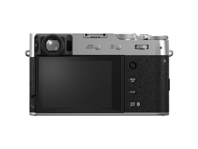 FUJIFILM X100VI Digital Camera (Silver) 16821822 - 7PC Accessory Bundle