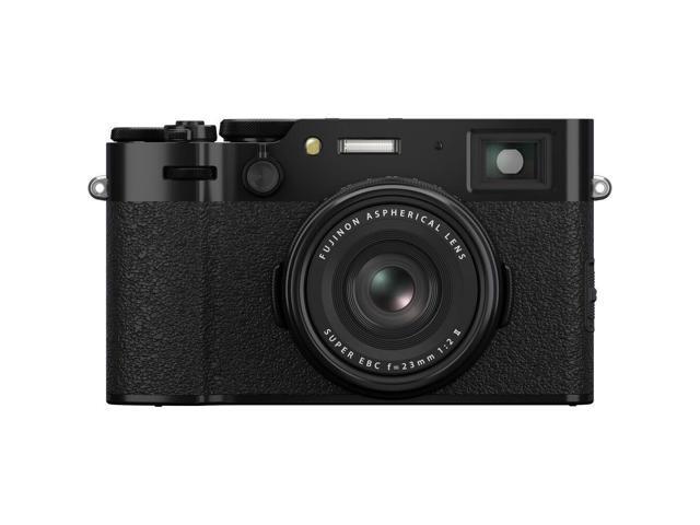FUJIFILM X100VI Digital Camera (Black) 16821913 - 7PC Accessory Bundle