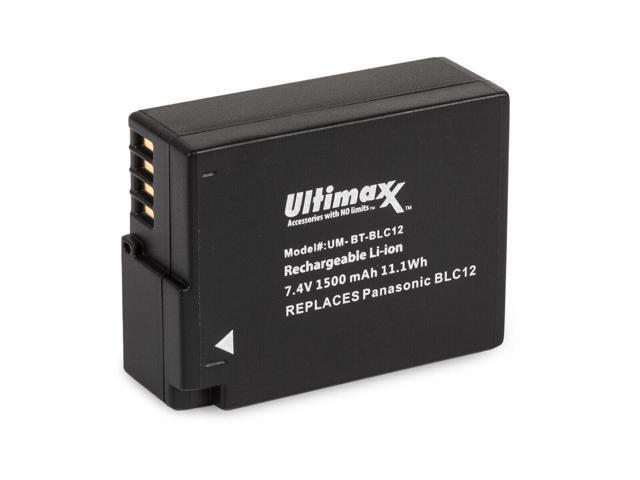 2x BLC12 Battery 64GB Accessory Bundle for Panasonic FZ200 FZ1000 DMC-GH2 G7 GX8