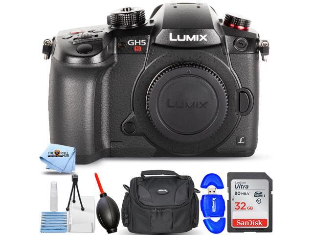 Panasonic Lumix DC-GH5S Mirrorless Micro 4/3 Digital Camera + 32GB Bundle