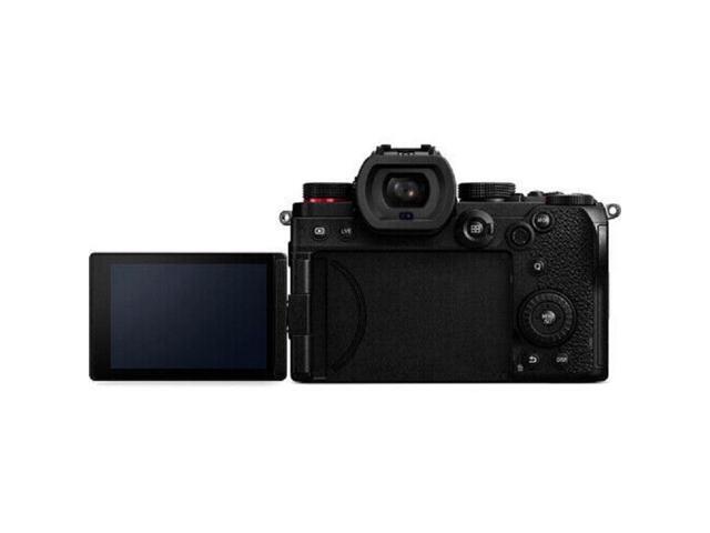 Panasonic Lumix DC-S5 Mirrorless Digital Camera (Body) + 64GB + Flash Bundle