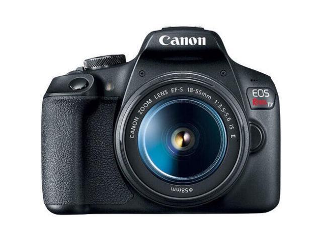 Canon EOS Rebel T7 DSLR Camera with EF-S 18-55mm Lens - Essential 32GB Bundle