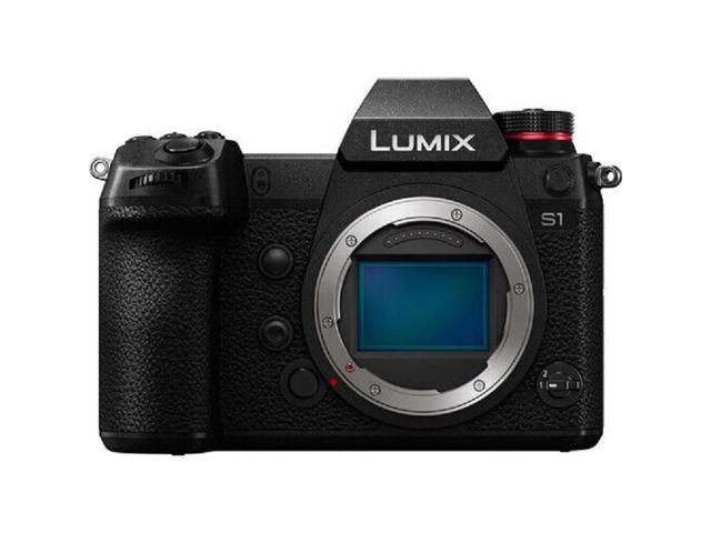 Panasonic Lumix DC-S1 Mirrorless Camera (Body Only) 64GB Flash Tripod Bundle